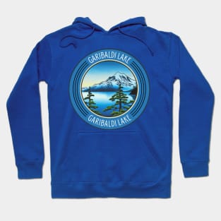 Blue Vintage Garibaldi Lake Hiking and Travel Lovers Hoodie